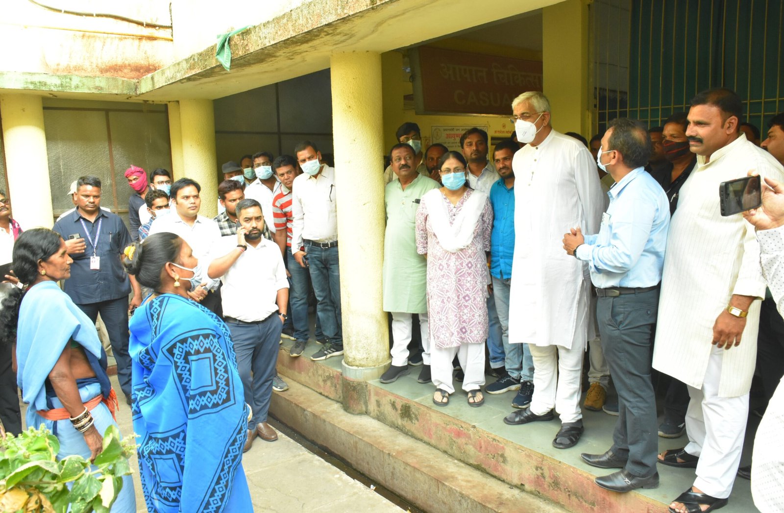 महासमुंद : स्वास्थ्य मंत्री  टी.एस. सिंहदेव ने जिला चिकित्सालय एवं मेडिकल कॉलेज का आकस्मिक निरीक्षण किया