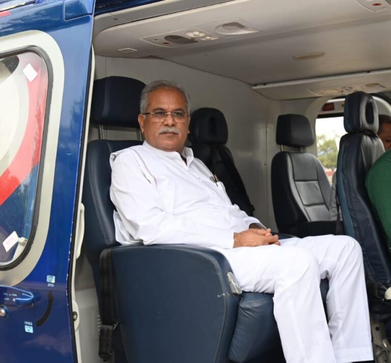 रायपुर : मुख्यमंत्री  भूपेश बघेल भेंट-मुलाकात कार्यक्रम के तहत सरगुजा संभाग के जशपुर जिले के कुनकुरी विधानसभा क्षेत्र के दौरे पर रवाना…