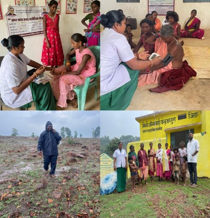 जशपुरनगर : हमर पारा हमर क्लीनिक योजना बनी पहुंचविहीन क्षेत्र के लिये वरदान