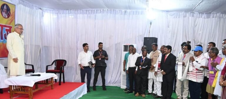 रायपुर :  जशपुर के सरना एथेनिक रिसोर्ट में आदिवासी समाज सम्मेलन प्रारंभ…