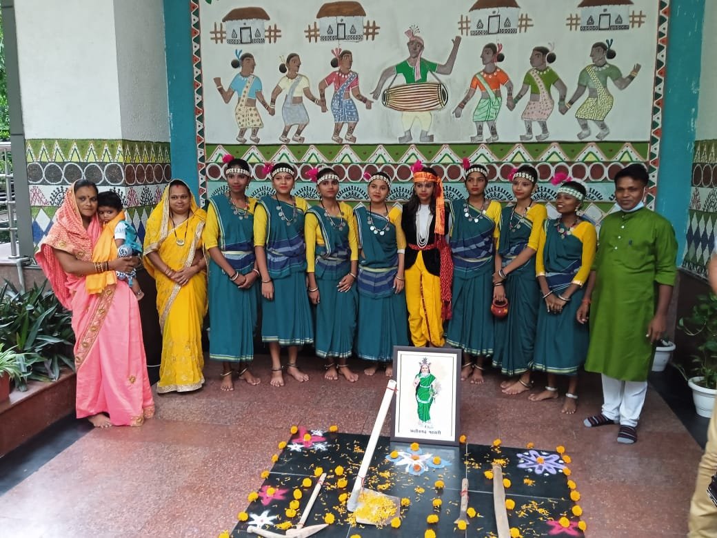 रायपुर : दिल्ली में दिखी छत्तीसगढ़ी संस्कृति और पर्व की झलक