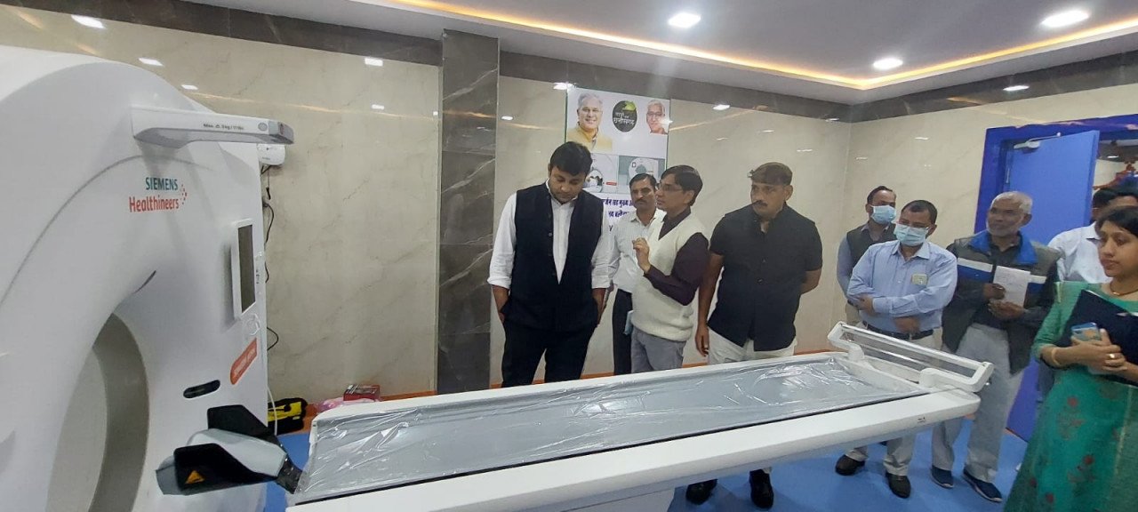 बलौदाबाजार : सप्ताह के अंत तक जिला अस्पताल में मिलेगी सीटी स्कैन की सुविधा