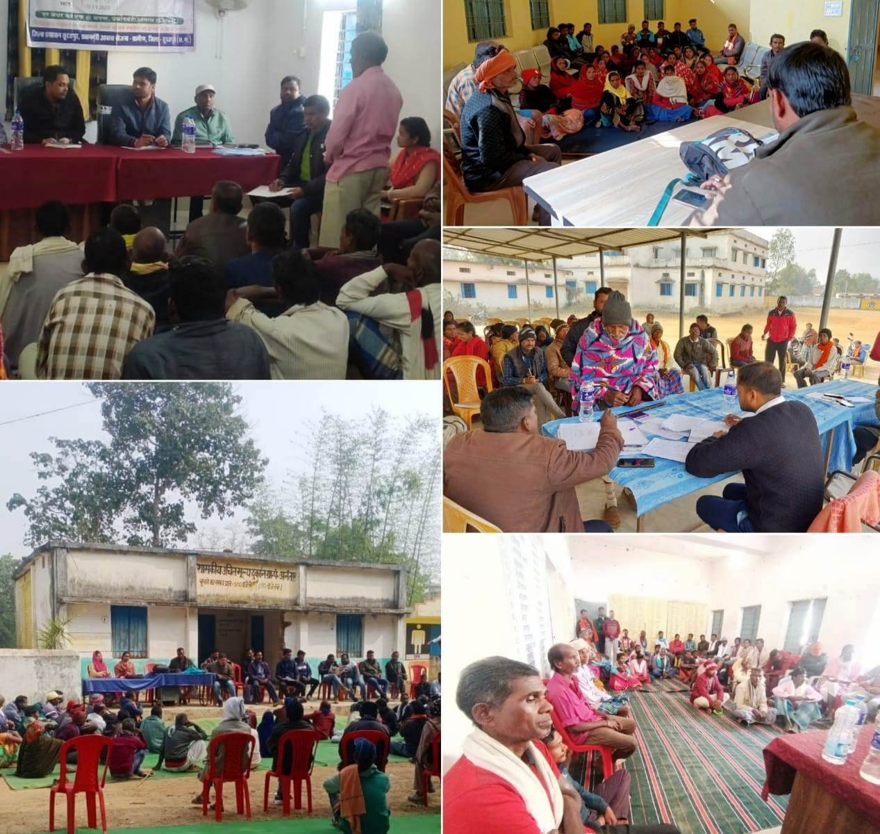 सूरजपुर  : तड़के सुबह से ग्राम पंचायतों में आवास चौपाल कर हितग्राहियों का लगातार हो रहा है, उन्मुखीकरण कार्य हितग्राही स्वयं करें आवास निर्माण, कोई समस्या हो तो पंचायत सचिव से करें संपर्क