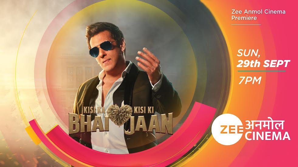 29 सितंबर को देखिए ज़ी अनमोल सिनेमा प्रीमियर ‘किसी का भाई किसी की जान’