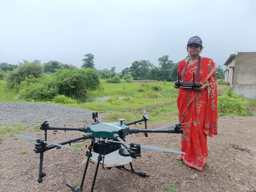 mahila drone