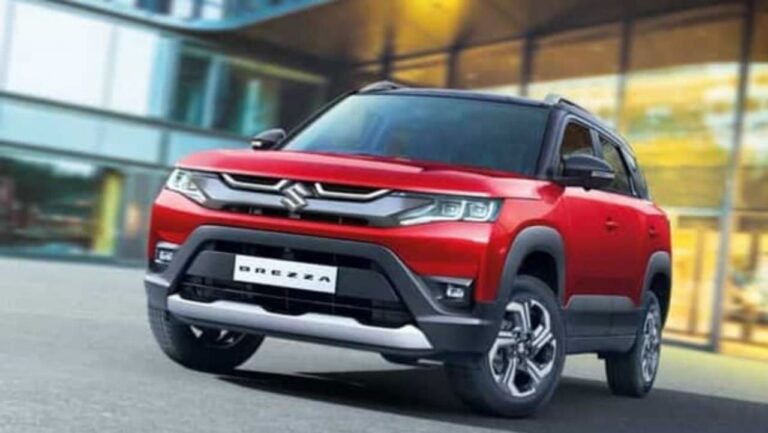 New Maruti Suzuki brezza S- CNG car