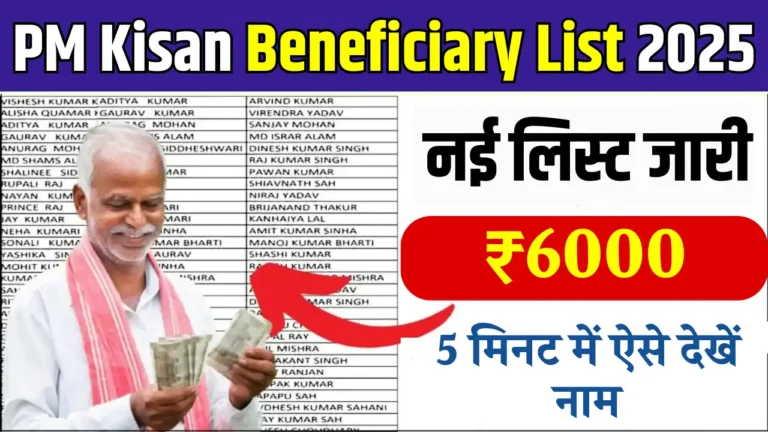 PM Kisan Beneficiary List
