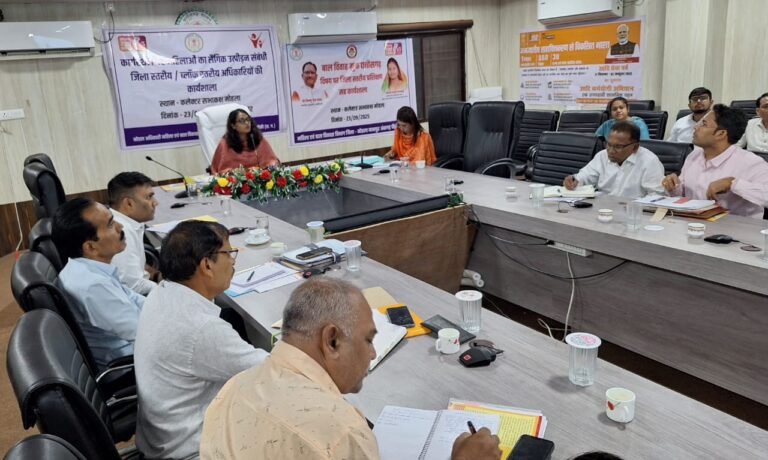 मोहला : महिलाओं के कार्यस्थल पर सुरक्षित वातावरण करें सुनिश्चित-कलेक्टर तुलिका प्रजापति