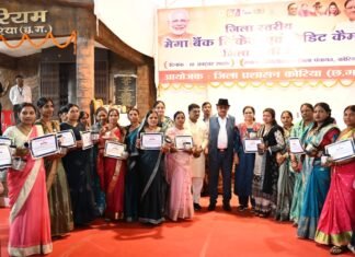 CG : मेगा लिंकेज एवं क्रेडिट कैंप में 99 करोड़ रुपये का ऋण स्वीकृत