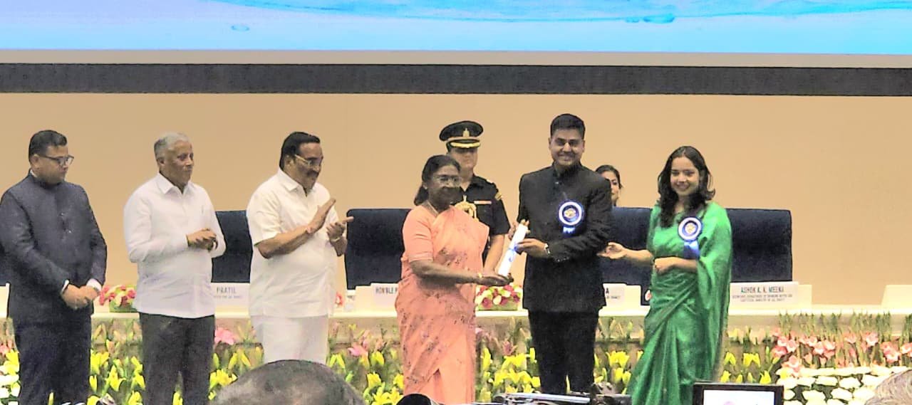 राजनांदगांव : राजनांदगांव को मिला जल के क्षेत्र में बेस्ट डिस्ट्रिक्ट पुरस्कार