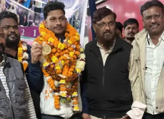 Rajnandgaon : 16 वर्ष के छात्र ने राष्ट्रीय शालेय वेटलिफ्टिंग प्रतियोगिता में स्वर्ण पदक जीता…