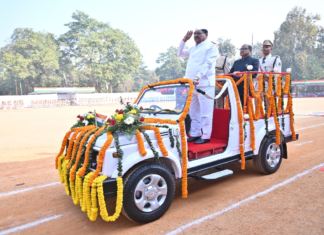 गरियाबंद जिले में हर्षाेल्लास के साथ मनाया गया गणतंत्र दिवस