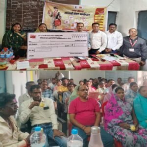 राजनांदगांव : डाक जीवन बीमा के पालिसी धारक की आकस्मिक मृत्यु होने पर नामिनी को 11 लाख 52 हजार 329 रूपए का किया गया बीमा भुगतान