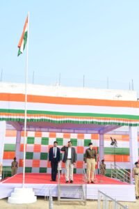 राजनांदगांव : गणतंत्र दिवस के लिए किया गया अंतिम रिहर्सल