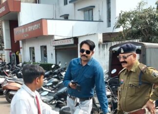 राजनांदगांव : सड़क सुरक्षा माह के तहत संयुक्त जांच अभियान