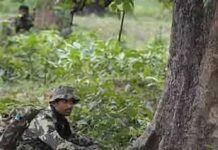 बीजापुर में पुलिस से बरदस्त मुठभेड़ में 2 नक्सली ढेर