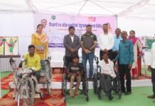 मोहला : मानपुर में दिव्यांगजनों एवं वरिष्ठ नागरिकों हेतु प्रमाणीकरण व स्वास्थ्य शिविर आयोजित मोहला : मानपुर में दिव्यांगजनों एवं वरिष्ठ नागरिकों हेतु प्रमाणीकरण व स्वास्थ्य शिविर आयोजित