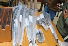 मध्यप्रदेश पुलिस की अवैध हथियारों के विरुद्ध प्रभावी कार्रवाई