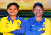 राजनांदगांव : क्रिकेट स्पर्धा: महक नरवासे व कीर्ति का चयन सेंट्रल जोन में…