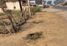 राजनांदगांव : सड़क निर्माण के दौरान बनी नालियां टूट रहीं…