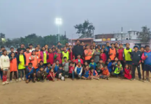 राजनांदगांव : चिखली स्कूल मैदान में खिलाड़ियों से रूबरू होकर उनका उत्साहवर्धन किया…