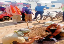 राजनांदगांव : टैक्स जमा नहीं करने वालों पर निगम निगम की टीम ने 6 लोगों का नल कनेक्शन काटा…