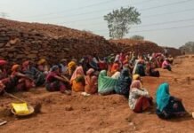 राजनांदगांव : मनरेगा स्थल पर ग्रामीण पालकों को किया गया जागरूक राजनांदगांव : मनरेगा स्थल पर ग्रामीण पालकों को किया गया जागरूक