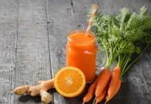 गाजर-अदरक का जूस…