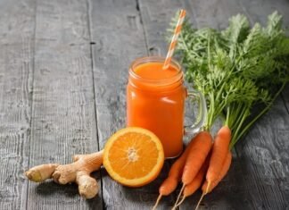 गाजर-अदरक का जूस…
