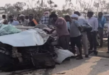 CG : धमतरी में 4 CRPF जवानों की मौत, कार को ट्रक ने मारी ठोकर …