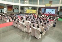 एसआईएचएम नया रायपुर में ब्रोशर प्रतियोगिता और पर्यटन शिक्षा प्रदर्शनी में 300 से अधिक विद्यार्थियों की भागीदारी