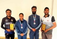 सरगुजा जिला वुडबॉल संघ के खिलाड़ियों का राष्ट्रीय मंच पर जलवा, जीते सिल्वर मेडल