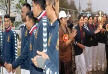 मध्यप्रदेश पुलिस अकादमी भोपाल में प्रशिक्षु उप पुलिस अधीक्षकों के बीच मैत्री वॉलीबाल मैच आयोजित