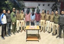 मध्यप्रदेश पुलिस की पिछले तीन दिनों की प्रमुख कार्यवाहियाँ