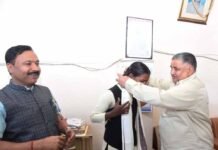 हैमर थ्रो में ब्रॉन्ज जीतकर लौटी सुधा सिंह, पर्यटन मंत्री के हाथों हुआ भव्य सम्मान