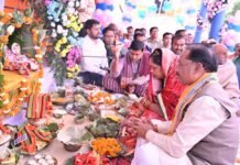 मुख्यमंत्री विष्णुदेव साय का जन्मदिवस उनके गृहग्राम बगिया में धूमधाम, उत्साह और आत्मीयता के साथ मनाया गया