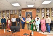 पुलिस मुख्यालय परिवार द्वारा चार सेवानिवृत्त कर्मचारियों को भावभीनी विदाई