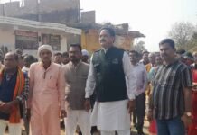 ग्राम हर्रवाह में बांधवगढ़ विधायक ने विकास निर्माण कार्य का भूमि पूजन किये