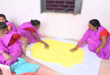CG : स्व सहायता समूह की महिलाएं कर रही है प्राकृतिक गुलाल का निर्माण …