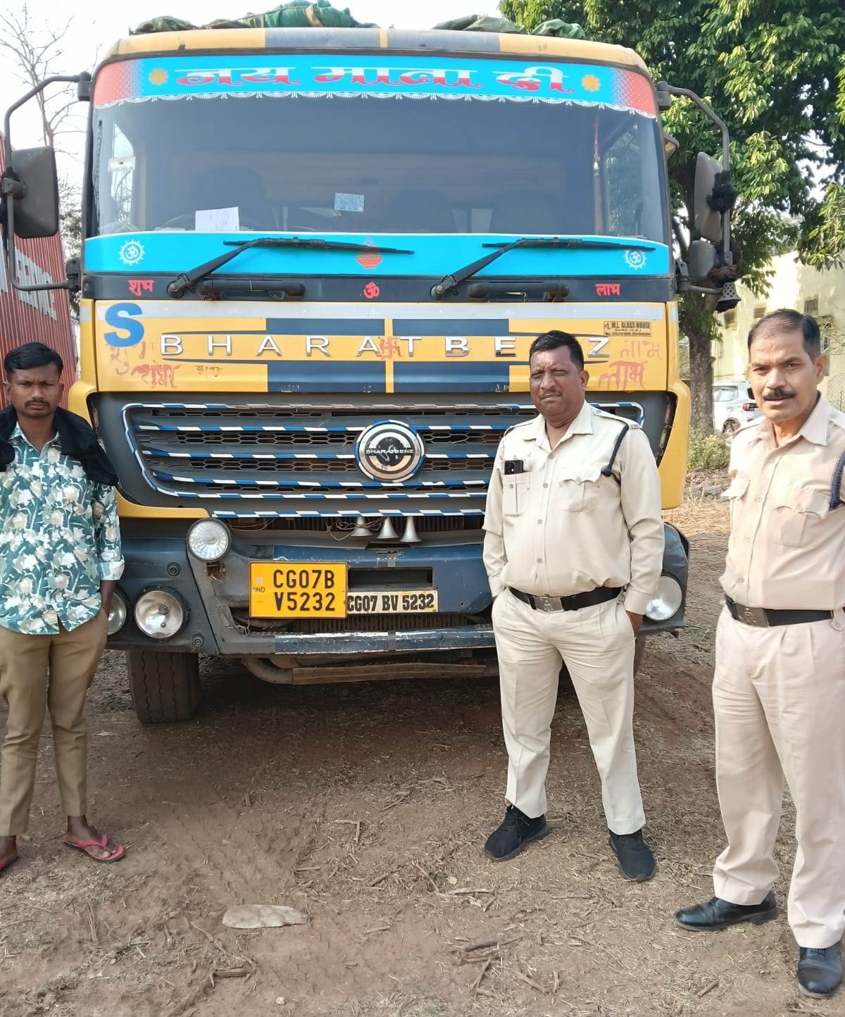 राजनांदगांव : खनिजों के अवैध परिवहन पर की गई कार्रवाई