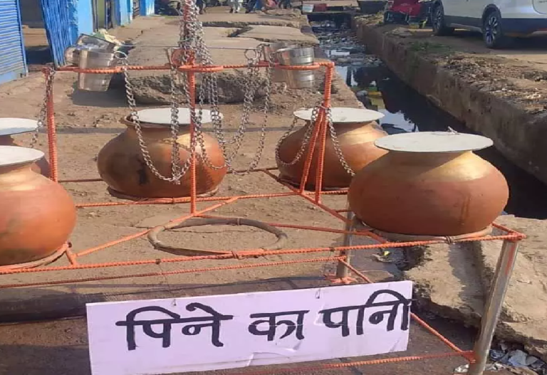 CG : खमतराई स्कूल के पास और भनपुरी बाजार में दो सार्वजनिक प्याऊघर खोले गए …