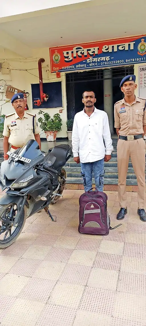 राजनांदगांव : एक लाख का गांजा जब्त, ना​बालिग समेत दो गिरफ्तार…