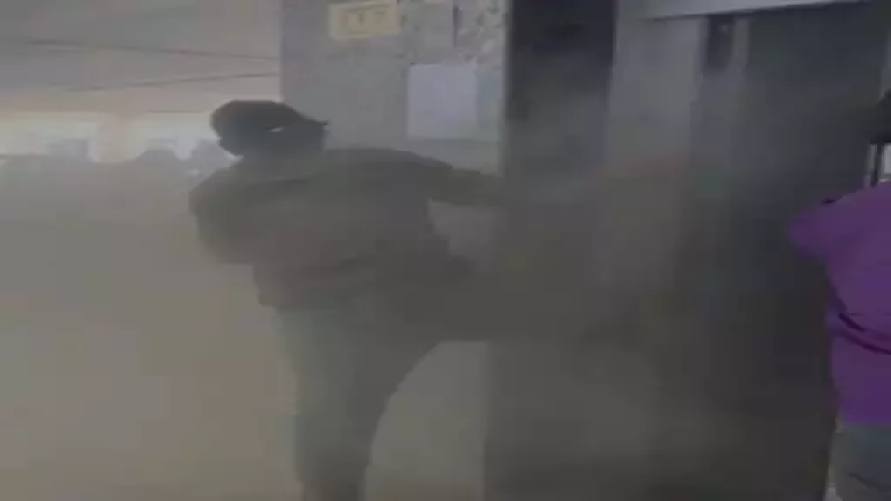 CG : लिफ्ट में लगी आग, अपार्टमेंट में हड़कंप ...