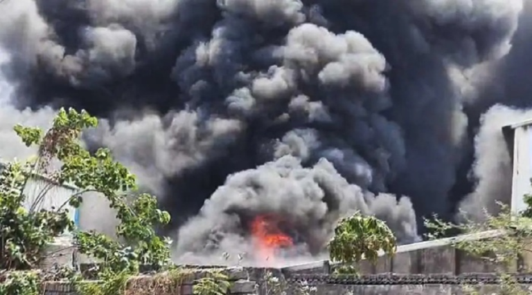 CG : प्लास्टिक फैक्ट्री में लगी आग, मौके पर पहुंची फायर ब्रिगेड …