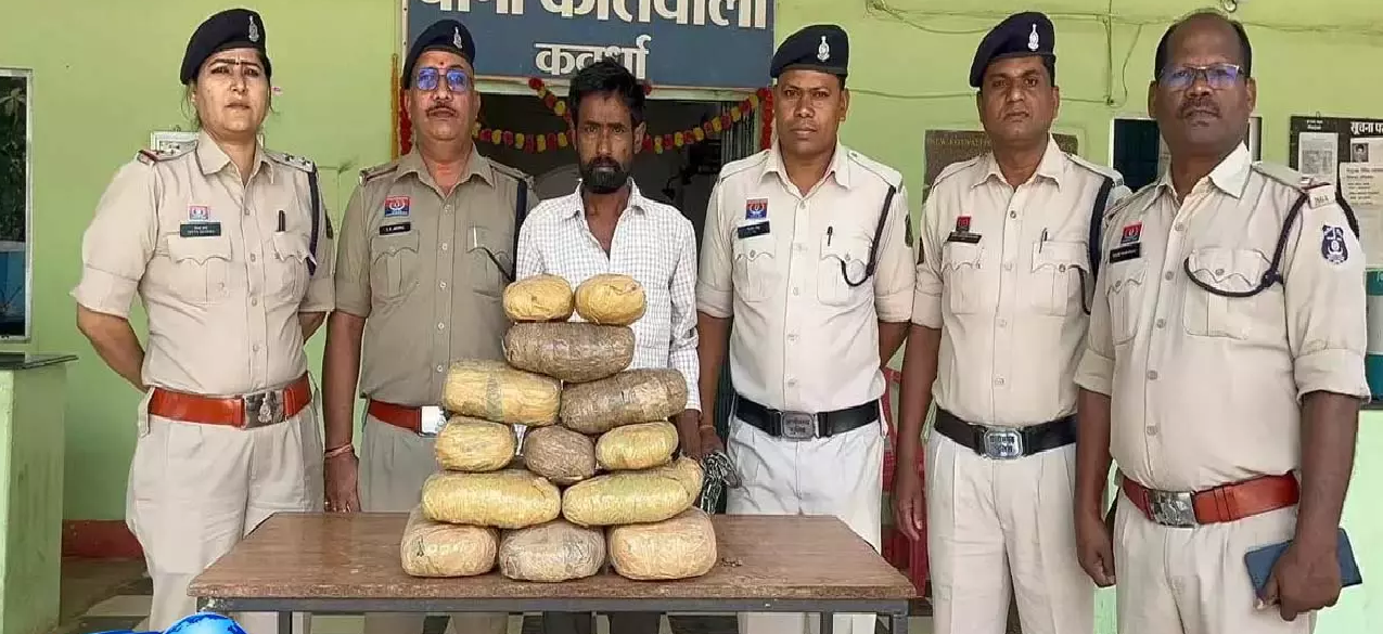 CG : नशे के खिलाफ बड़ी कार्रवाई, 9 किलो गांजा के साथ दो तस्कर गिरफ्तार …